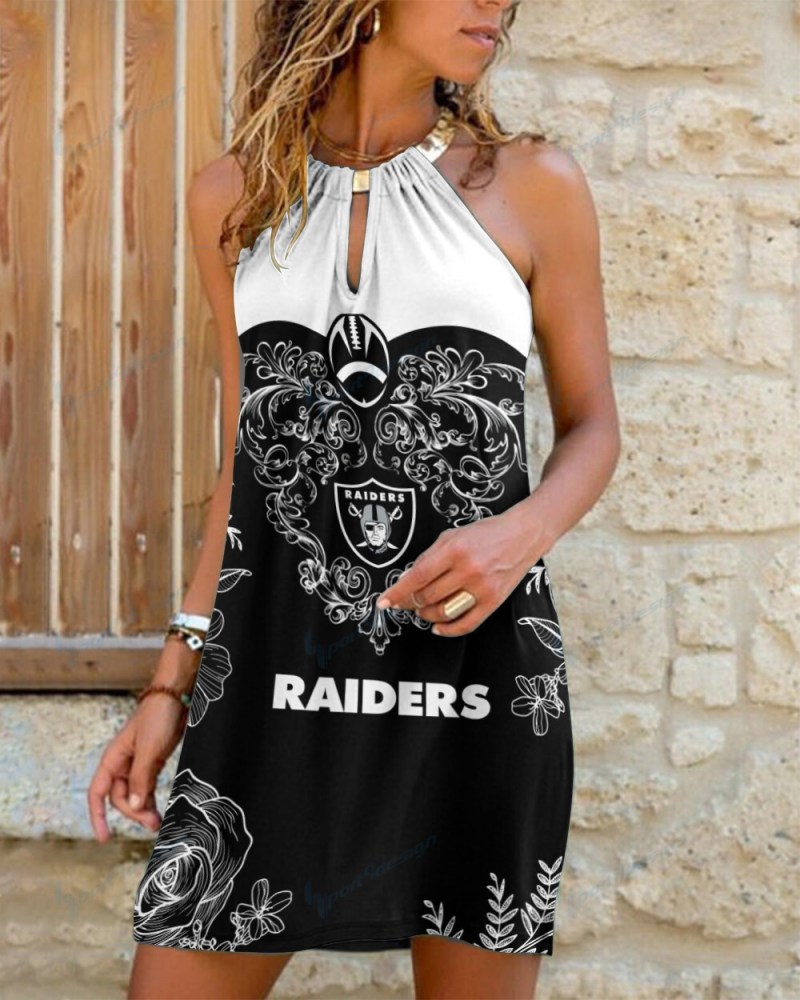 Las Vegas Raiders Summer Casual Dress