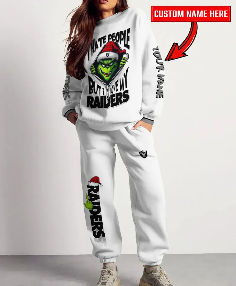 Las Vegas Raiders Sweatshirt and Sweatpants