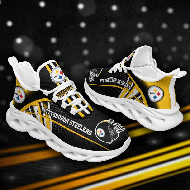 Yezy Style Running Sneakers for Steelers Fans