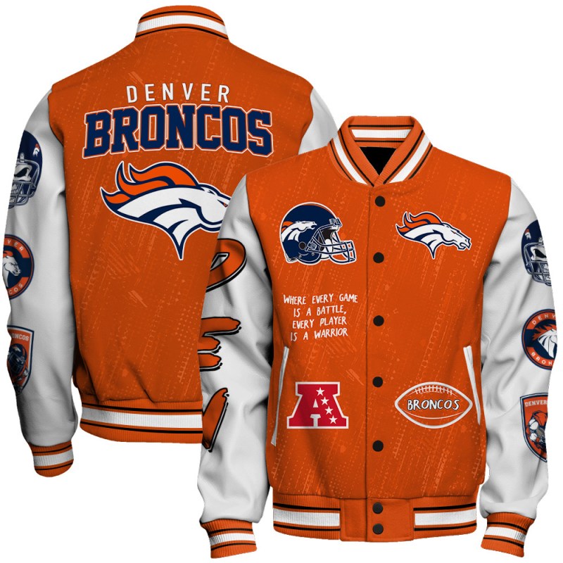 Denver Broncos Varsity Jacket