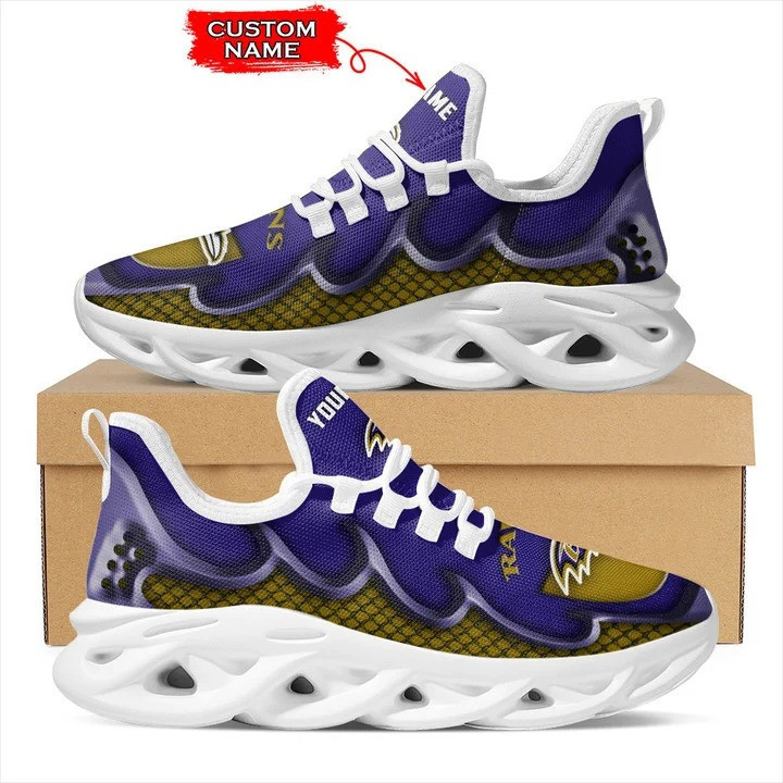 Baltimore Ravens Yezy Sneakers 1