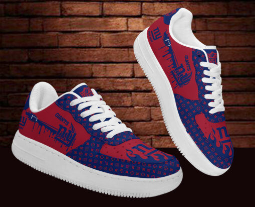 New York Giants AF1 Shoes Back View