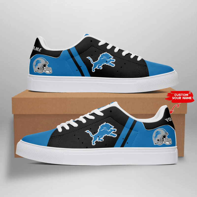 Detroit Lions Personalized SS Custom Sneakers
