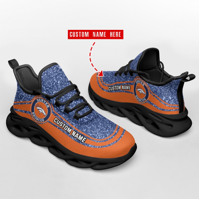 Denver Broncos Yeezy Sneakers Design