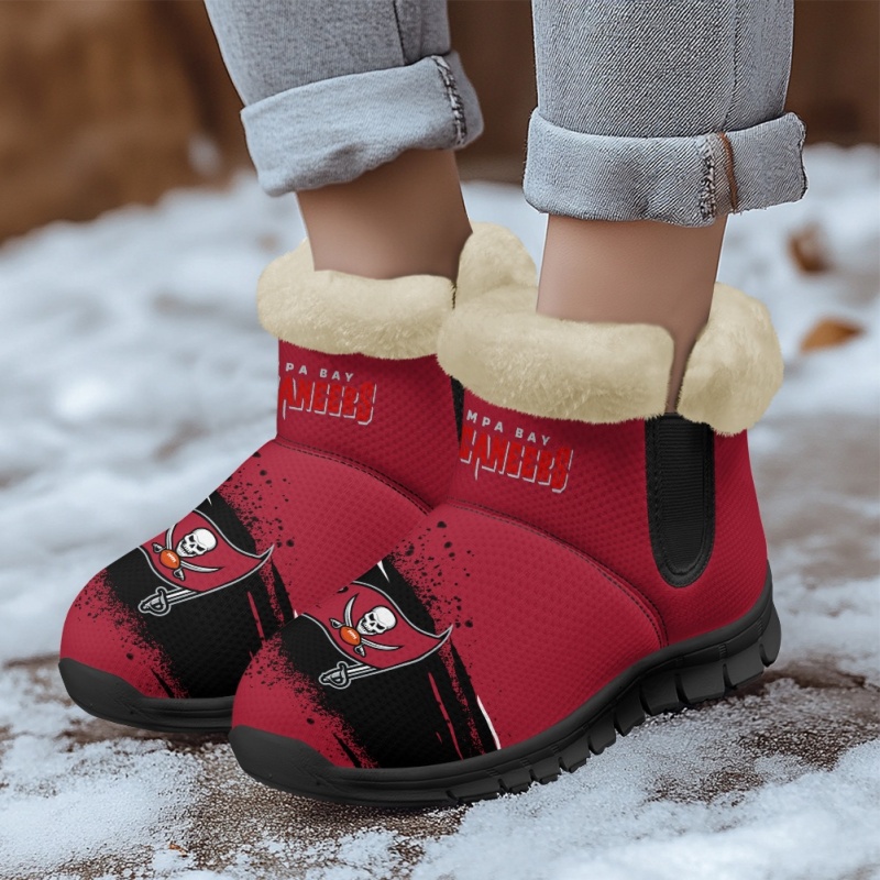 Tampa Bay Buccaneers Comfy Winter Snow Boots Image 3