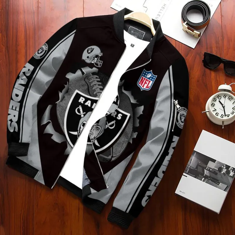 Las Vegas Raiders Bomber Jacket