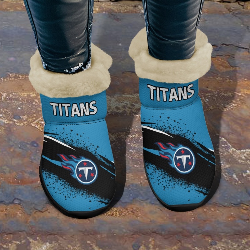 Tennessee Titans Comfy Winter Snow Boots Image 2