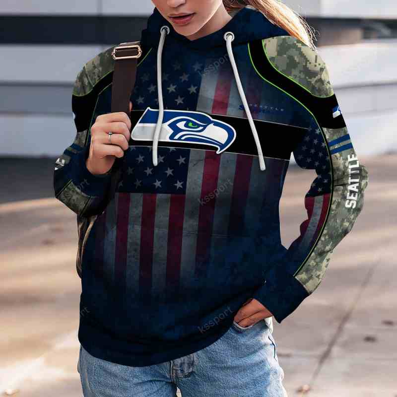Seattle Seahawks Personalized Hoodie
