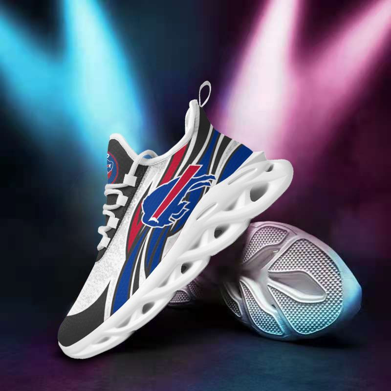 Buffalo Bills Yezy Running Sneakers 507 Side View