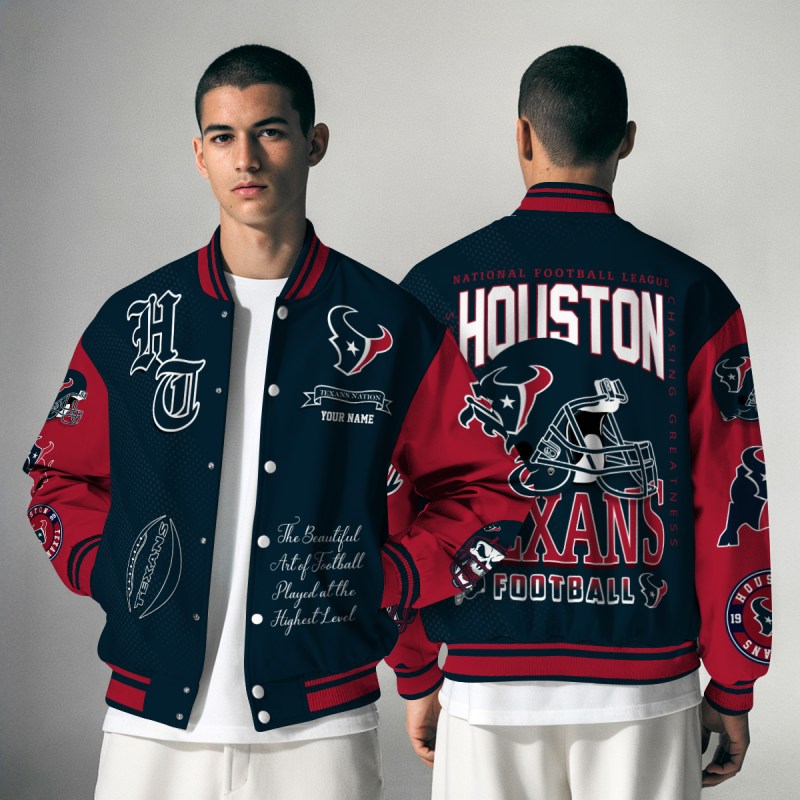 Houston Texans Varsity Jacket - 5