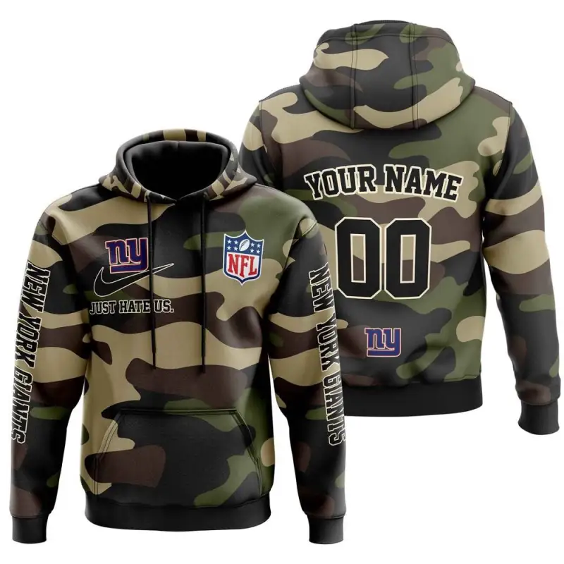 New York Giants Personalized Hoodie
