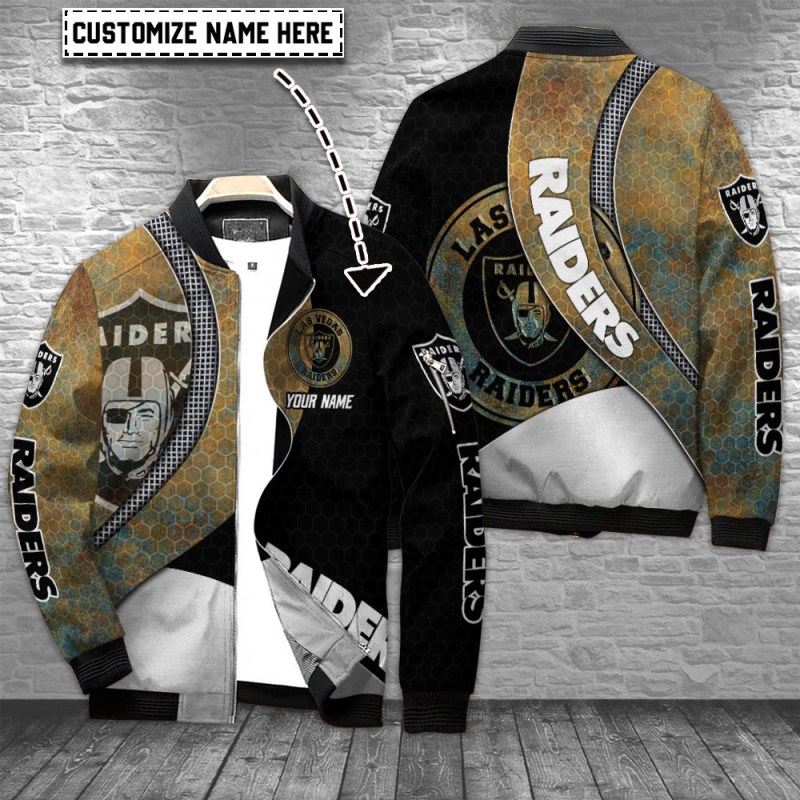 Las Vegas Raiders Bomber Jacket