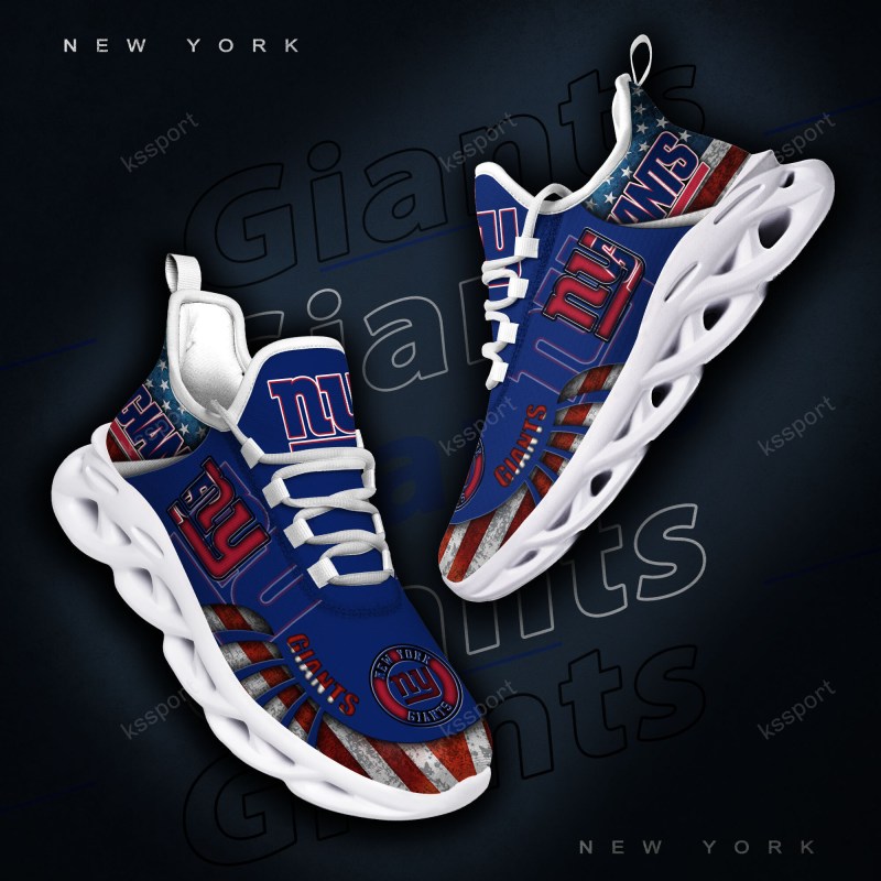 New York Giants Yezy Running Sneakers