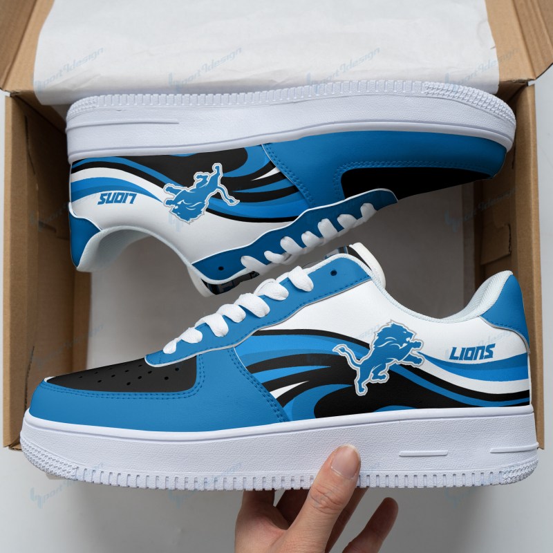 Detroit Lions Personalized AF1 Shoes
