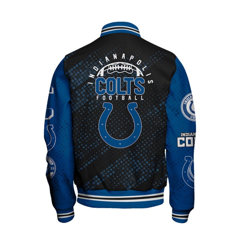 Indianapolis Colts Unisex Varsity Jacket Image 3