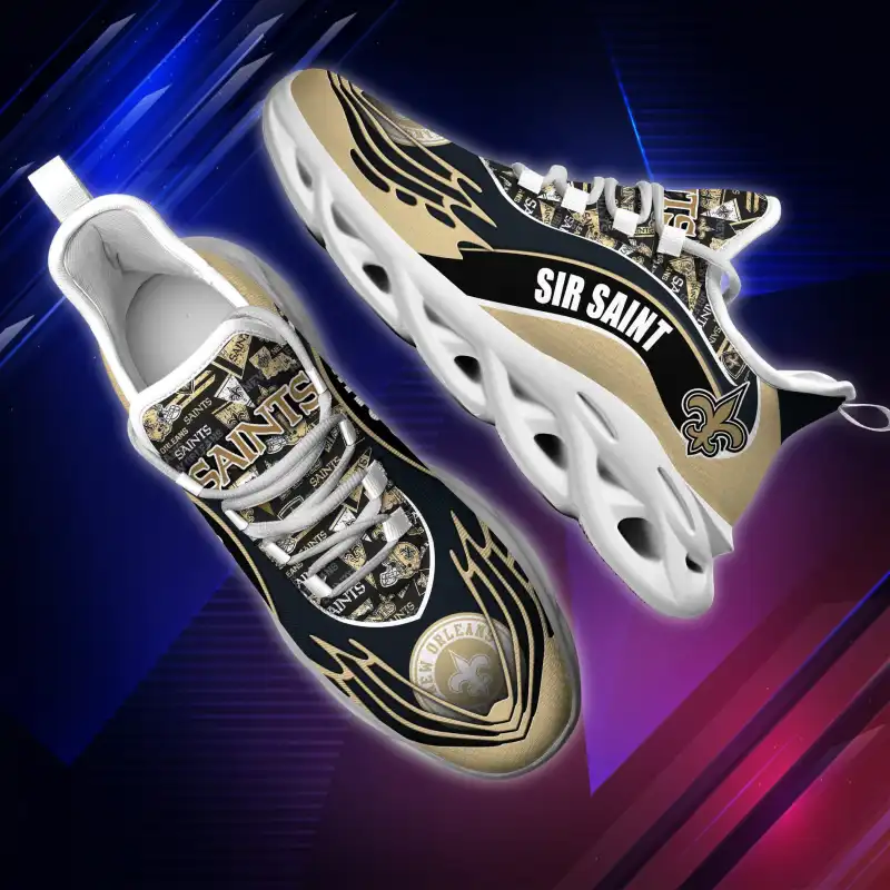 Stylish New Orleans Saints Sneakers