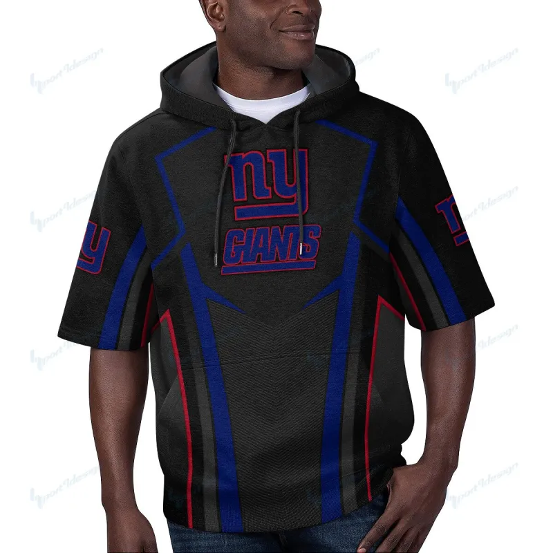 New York Yankees Short Sleeve Hoodie Image 1