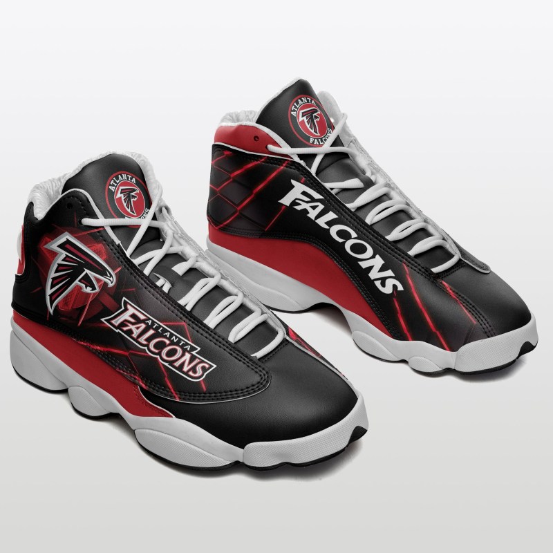 Atlanta Falcons JD13 Sneakers Side View