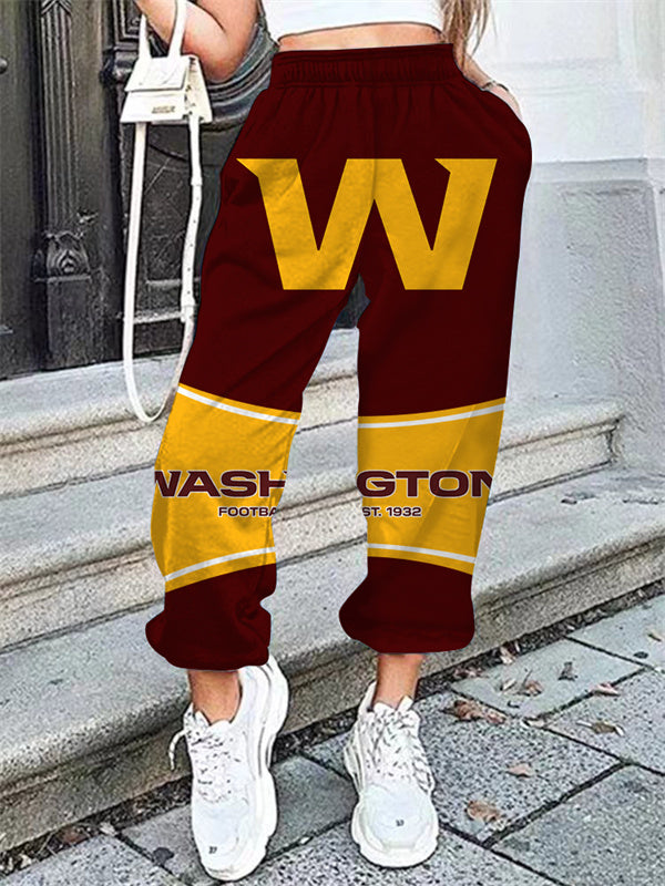 Washington Football Team 3D Printed Pocket Sweatpants