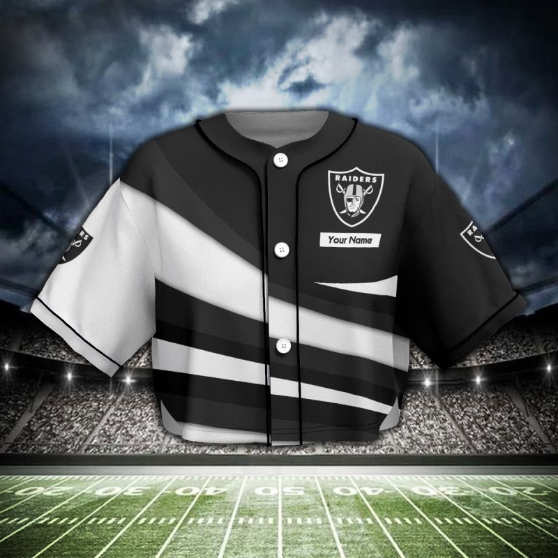 Las Vegas Raiders Personalized Jersey Side View