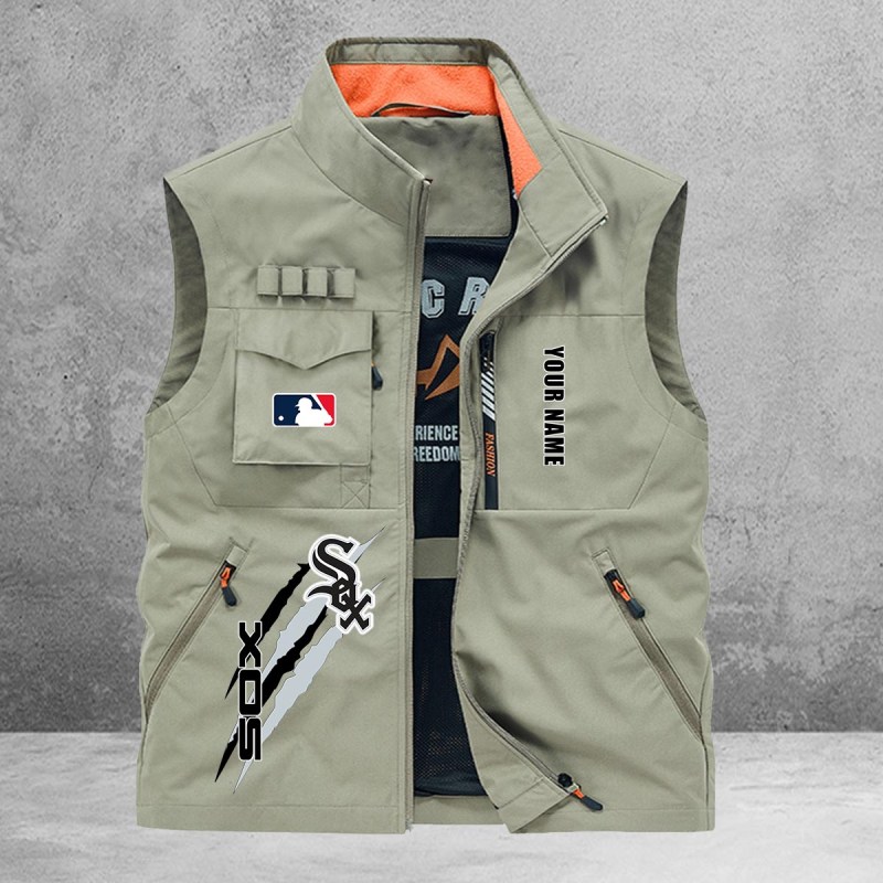 Chicago White Sox Personalized Vest Lifestyle Image