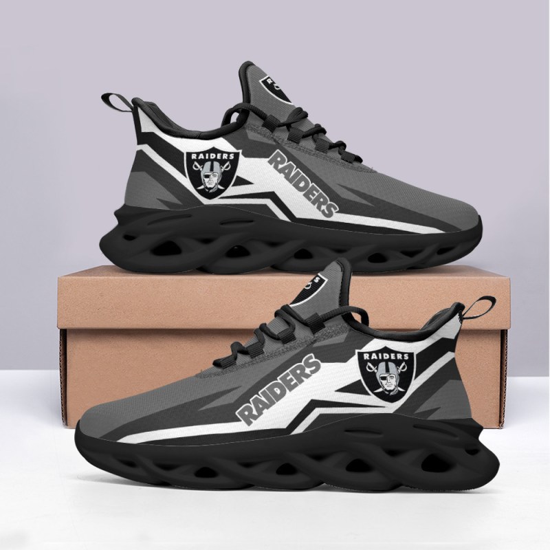 Las Vegas Raiders Yezy Running Sneakers Lifestyle