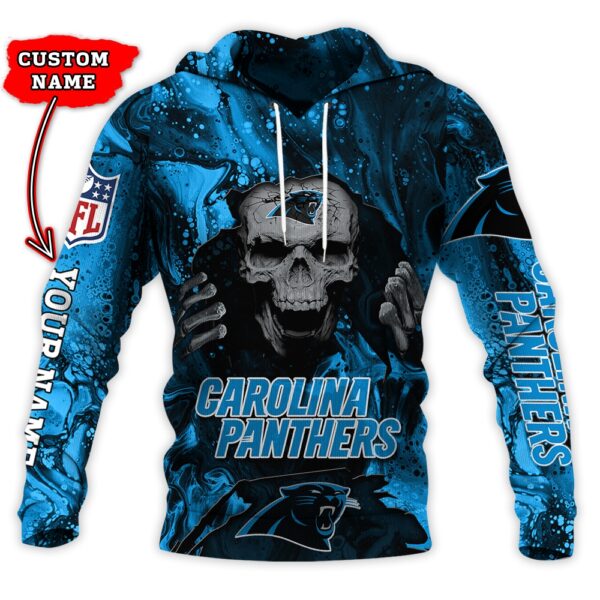 Carolina Panthers Hoodie Back View