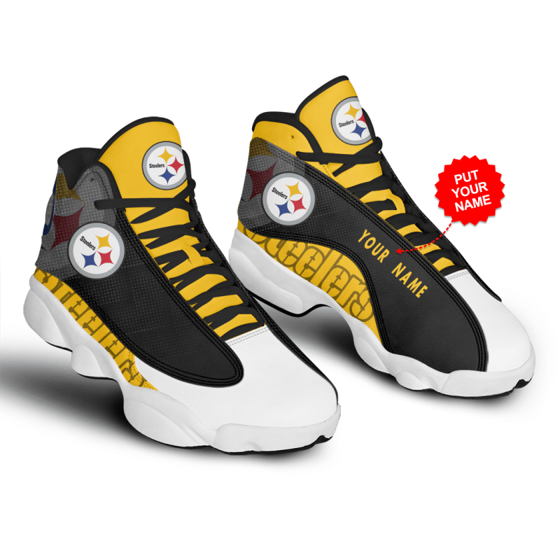 Pittsburgh Steelers Personalized AJD13 Sneakers
