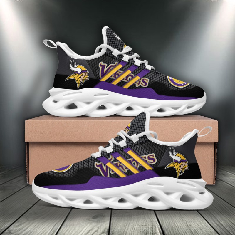 Minnesota Vikings Yezy Running Sneakers