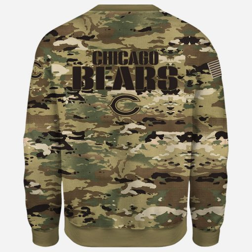 Chicago Bears Personalized Ugly Christmas Sweater Image 5