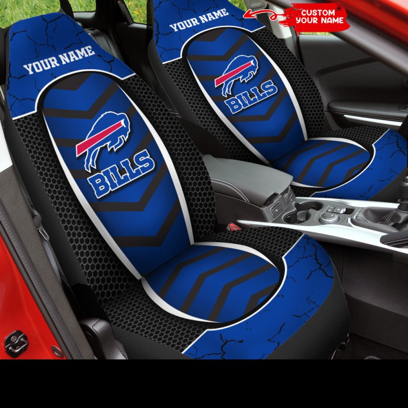 Buffalo Bills Personalized Car Seat Covers
