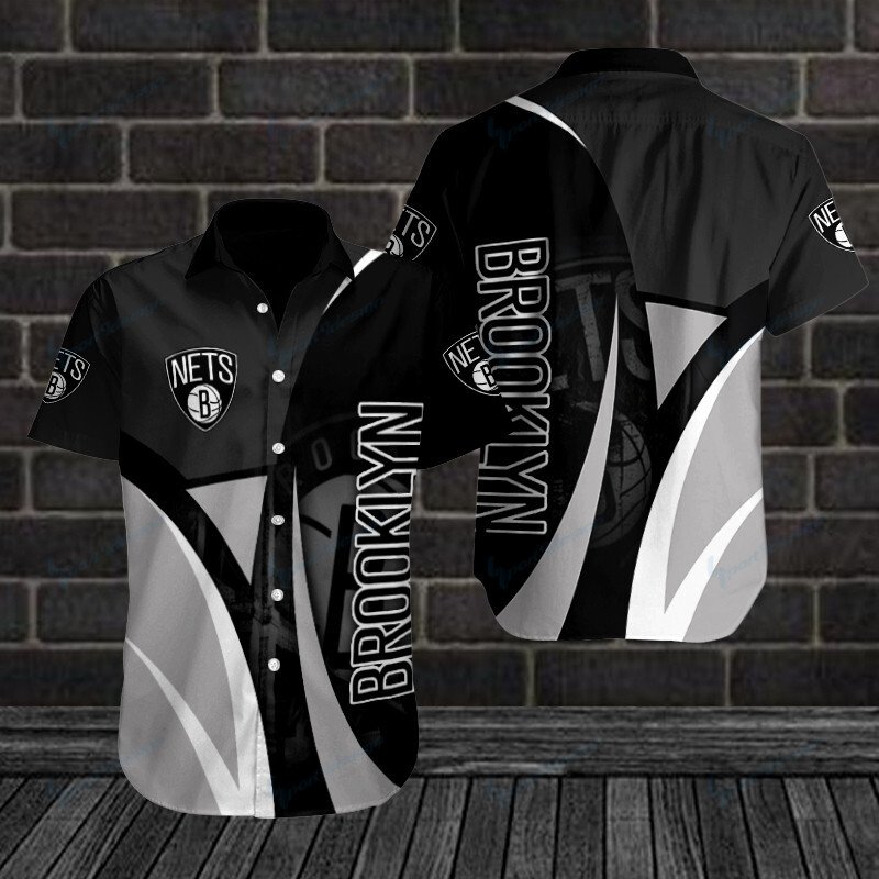 Brooklyn Nets Button Shirt BG03