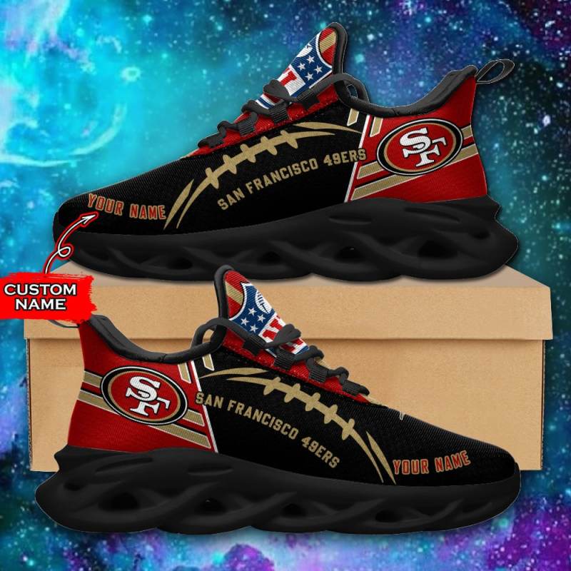 San Francisco 49ers Sneakers - Top View