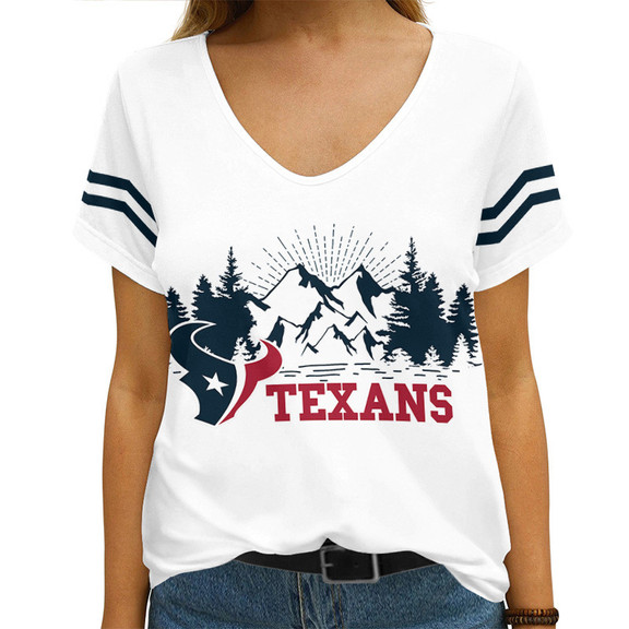 Houston Texans V-neck T-shirt