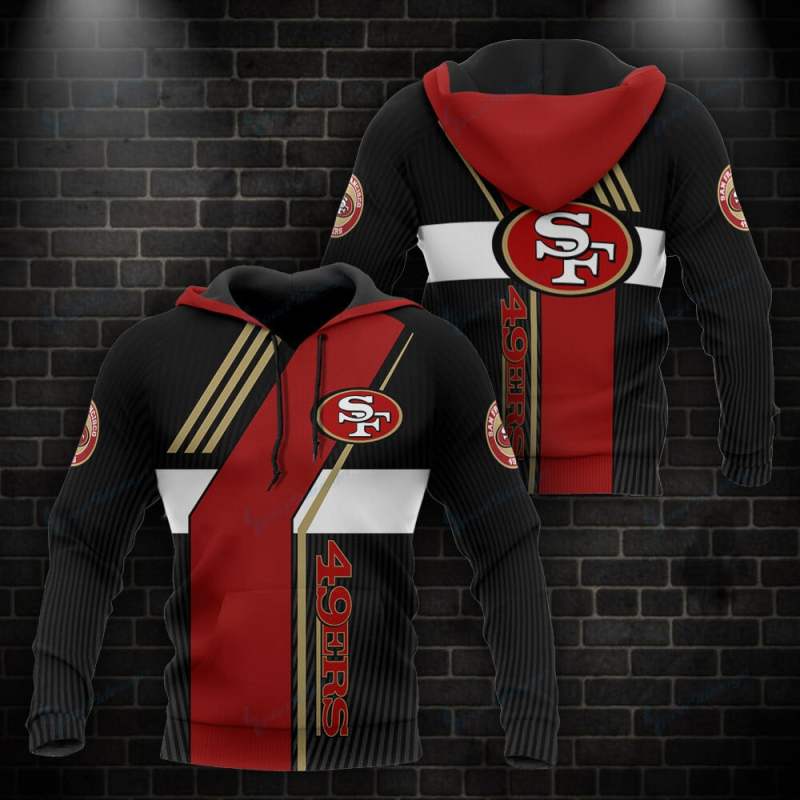 San Francisco 49ers Hoodie Back View