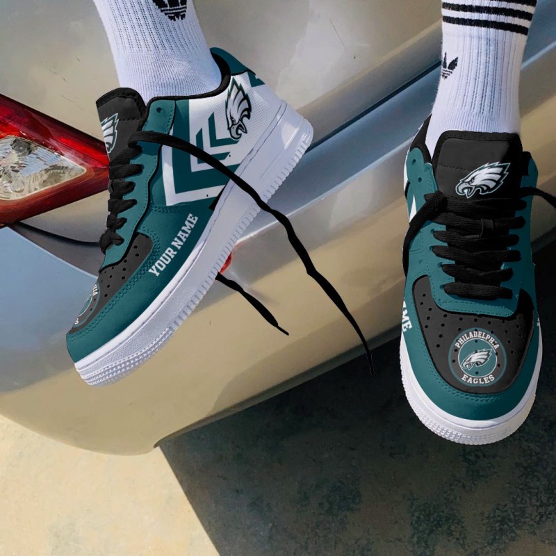 Philadelphia Eagles Personalized AF1 Shoes