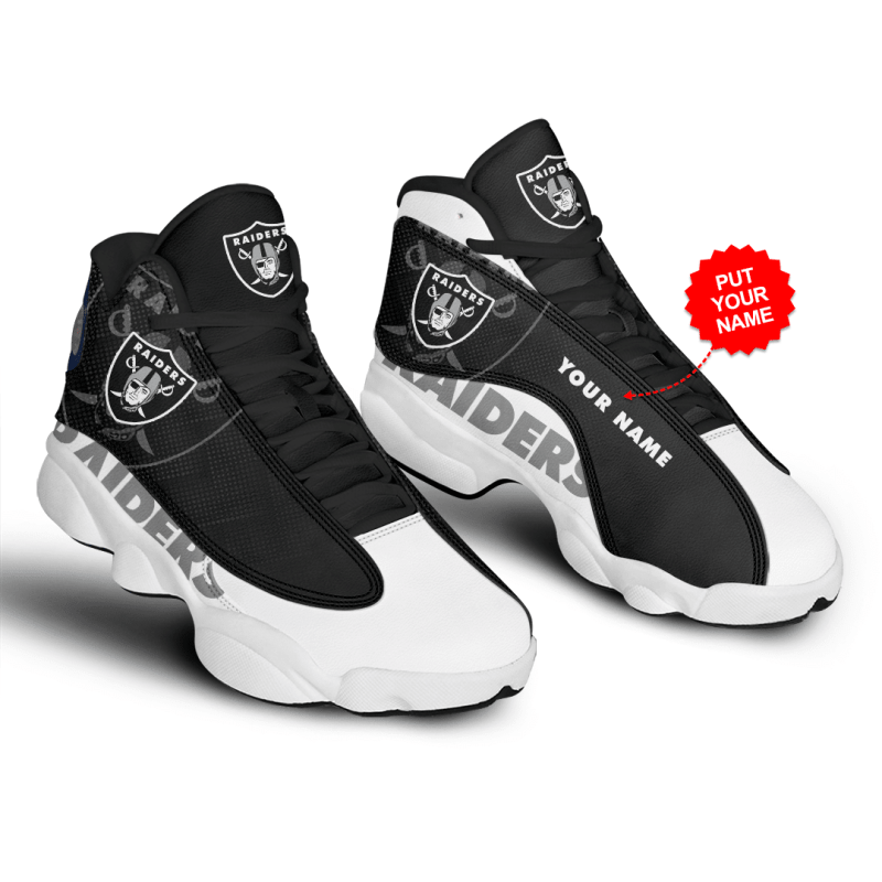 Las Vegas Raiders AJD13 Sneakers Side View