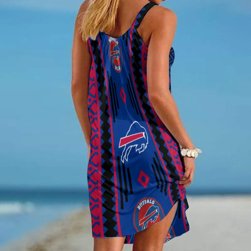 Buffalo Bills Beach Dress - Alternate View