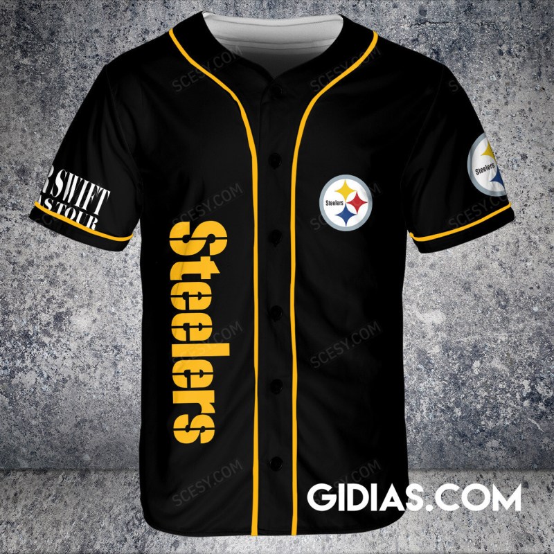 Pittsburgh Steelers Jersey Side View