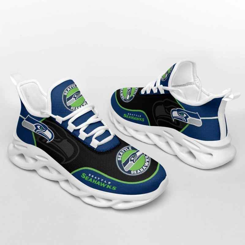 Seattle Seahawks Yezy Running Sneakers