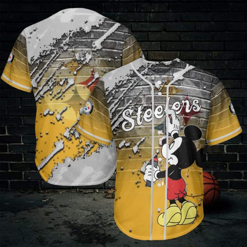 Pittsburgh Steelers Baseball Jersey