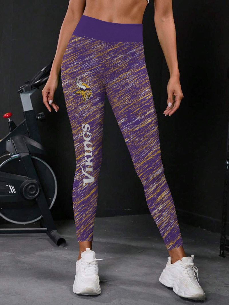Stylish Minnesota Vikings Leggings