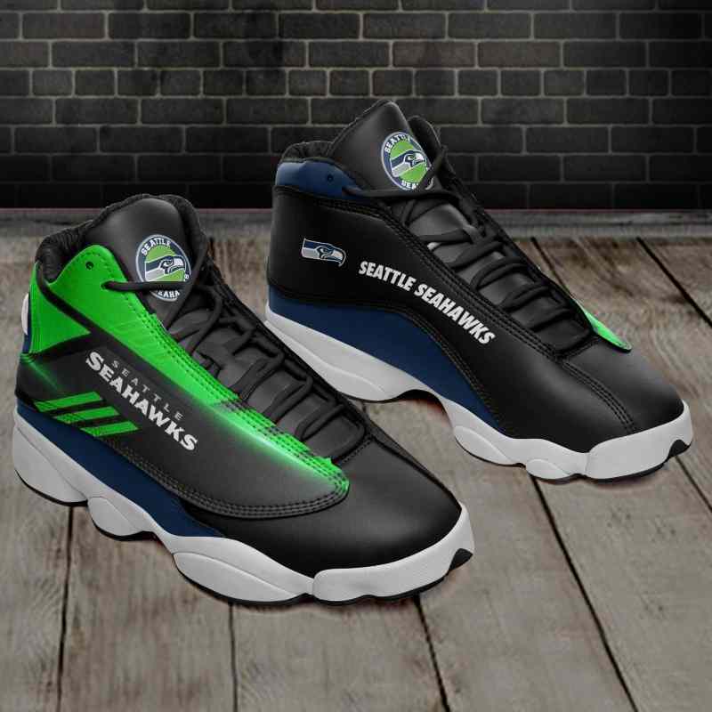 Seattle Seahawks Air JD13 Sneakers