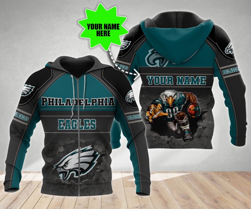 Philadelphia Eagles All Over Print Sweater