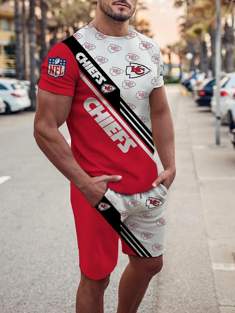 Kansas City Chiefs T-Shirt and Shorts