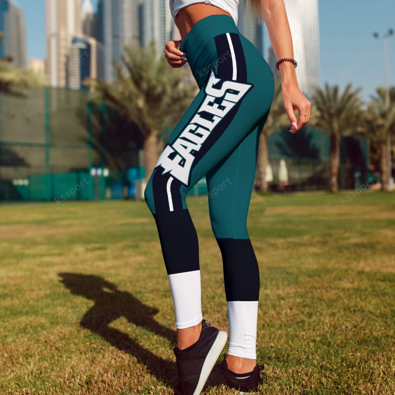 Philadelphia Eagles Leggings Back View