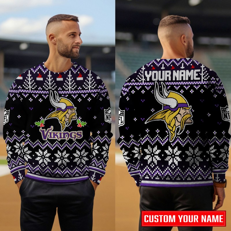 Minnesota Vikings Sweater Image 4