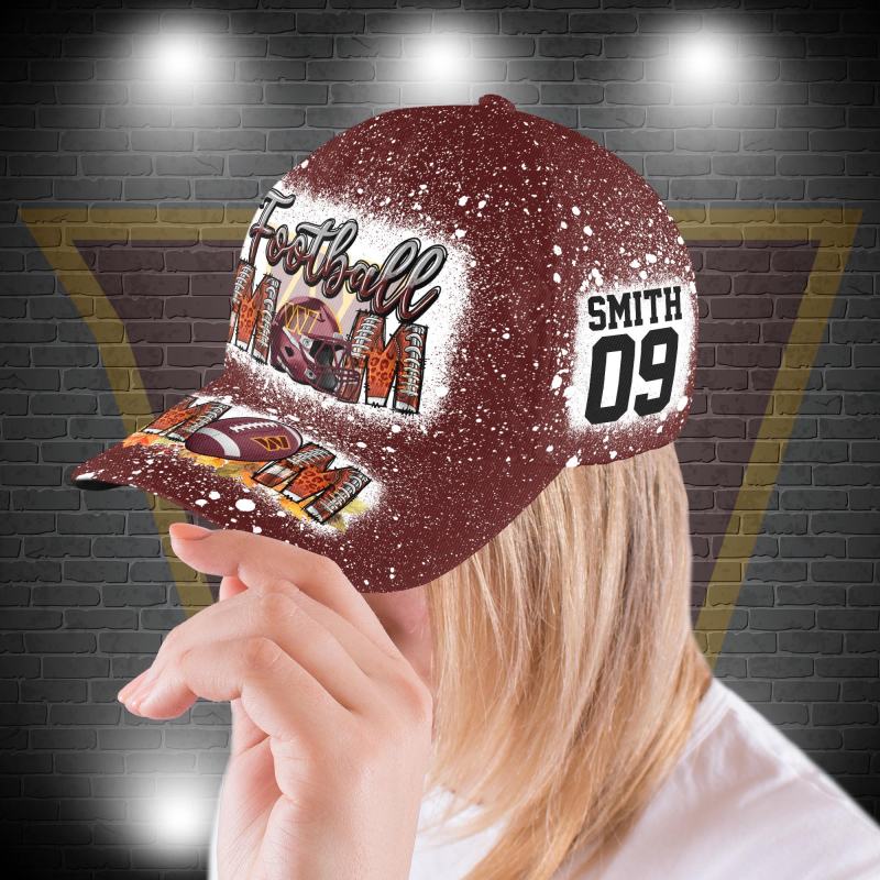 Back View of Washington Commanders Cap