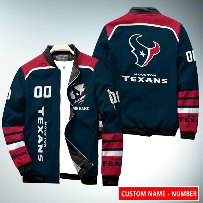 Houston Texans Personalized Bomber Jacket