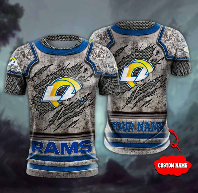 Los Angeles Rams Personalized Sweater 4